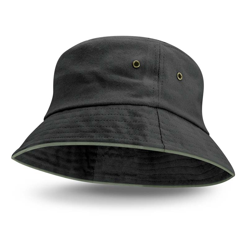 Bondi Bucket Hat - Coloured Sandwich Trim image8